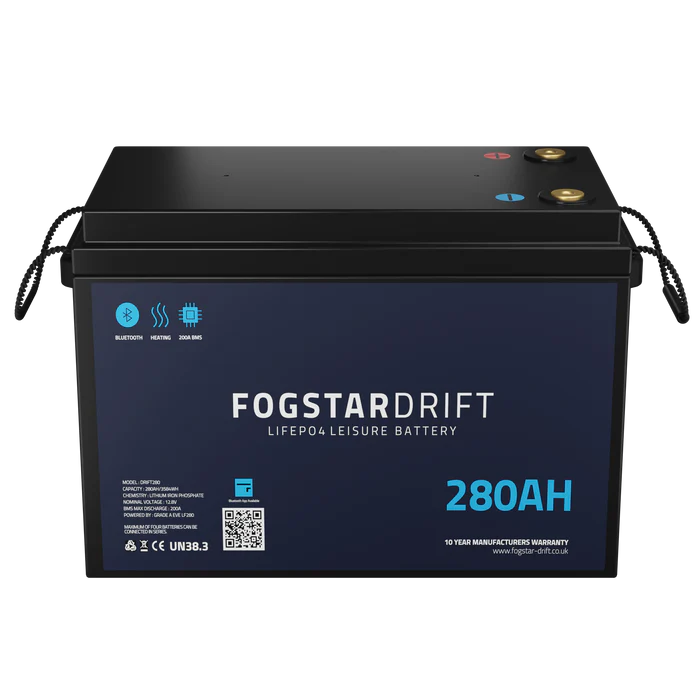 Fogstar Lithium Leisure Battery - Fogstar Drift 12v 280Ah - Image 2